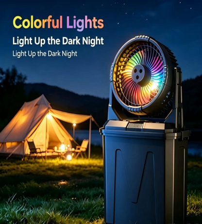 Portable Misting Fan for Instant Personal Cooling Designed for hot summer days & heatwaves
